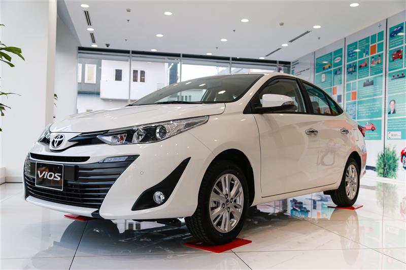 Toyota Vios đứng đầu top 10 ô tô bán chạy nhất tháng 8