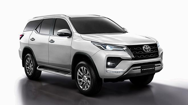 Toyota tăng tính thẩm mỹ cho mẫu xe SUV Fortuner 2021