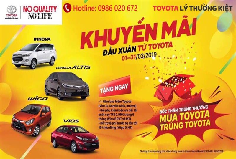 Mua Xe Trúng Xe Chỉ Duy Nhất Trong Tháng 03/2019