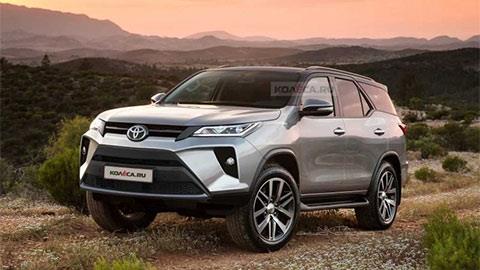 Toyota Fortuner 2021 kiểu dáng hầm hố sắp về VN, giá tốt